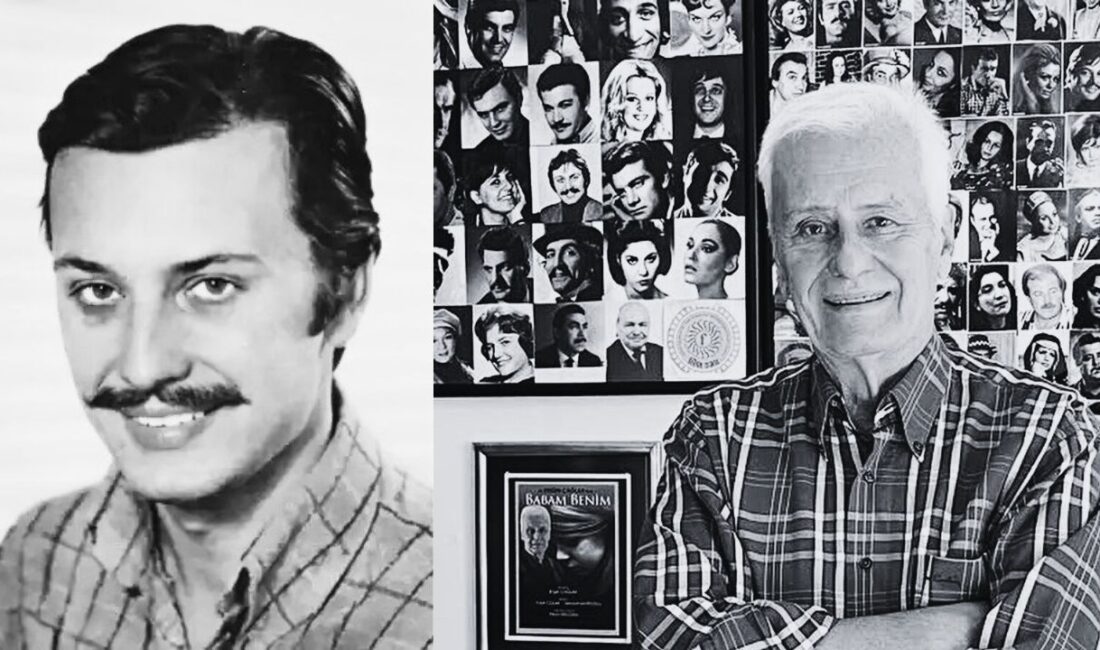 85 yaşındaki usta oyuncu Engin Çağlar, Şişli’de yolun karşısına geçtiği