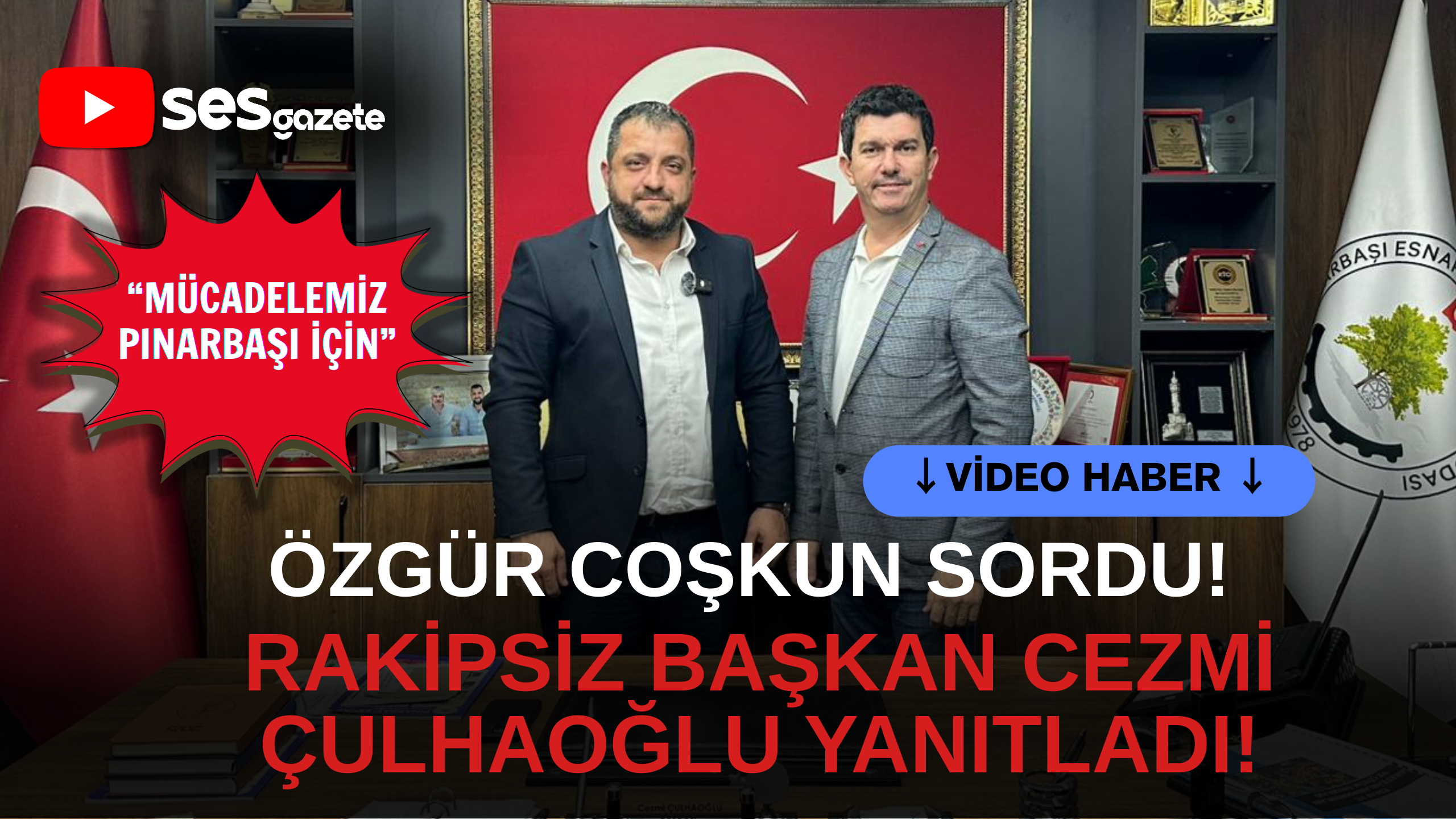 Pınarbaşı Esnaf ve Sanatkarlar Odası Başkanı olan Cezmi Çulhaoğlu, bugüne