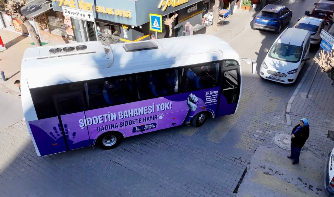 Seferihisar Belediyesi, 25 Kasım kapsamında farkındalık otobüsü ve ücretsiz öz