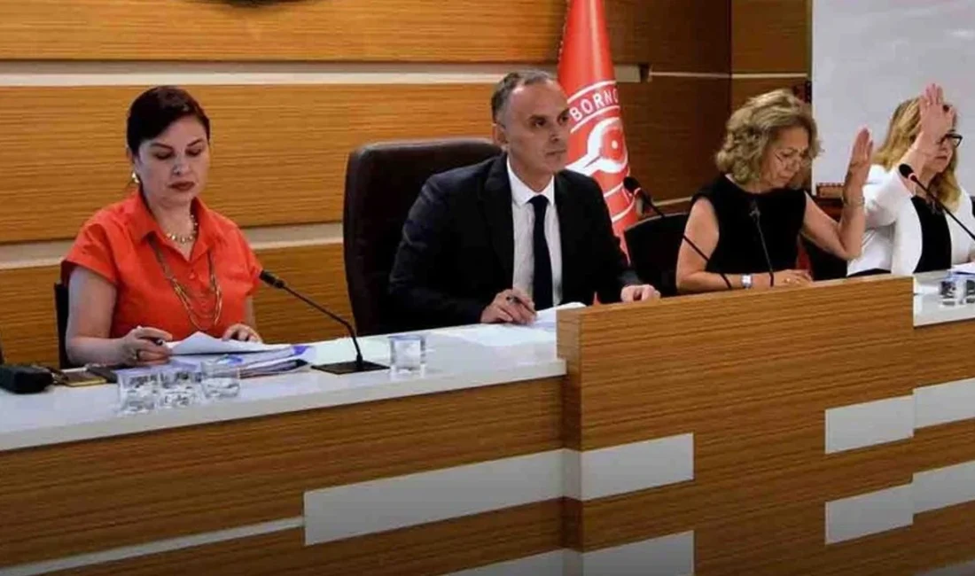 Bornova Belediyesi Kasım Ayı Olağan Meclis Toplantısı’nın ilk oturumunda belediyeye