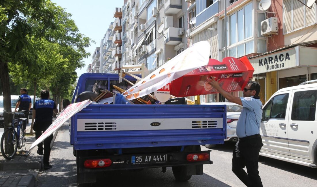 Karşıyaka Belediyesi Zabıta Müdürlüğü, son bir yılda ilçe genelinde yürüttüğü