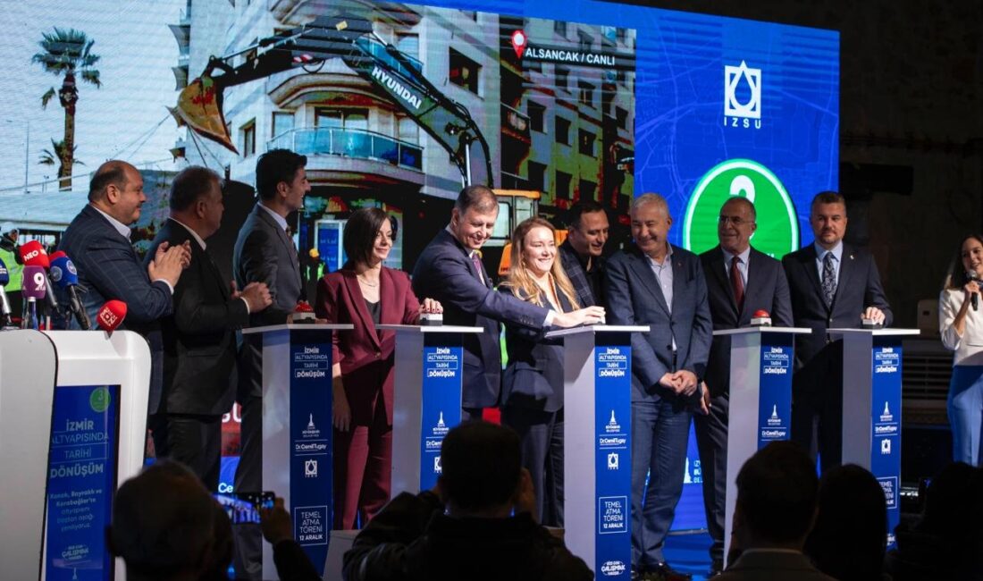 İZSU’nun Konak, Bayraklı, Karabağlar ve Alsancak’ta toplam 3 milyar liralık