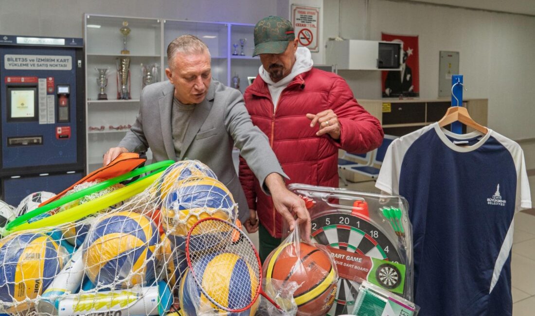 Başkan Cemil Tugay’ın “spor başkenti İzmir” vizyonu doğrultusunda 2025 yılında