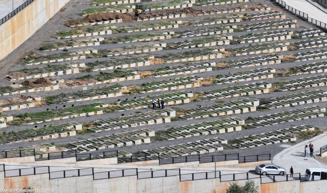 İzmir Büyükşehir Belediyesi, artan nüfus ve defin ihtiyacını karşılamak için