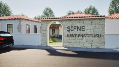 Çeşme'de tarihi Şifne bölgesinde yer alan eski çamur banyosu alanı;