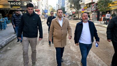 Bornova Belediye Başkanı Ömer Eşki, İZSU Genel Müdürü Gürkan Erdoğan