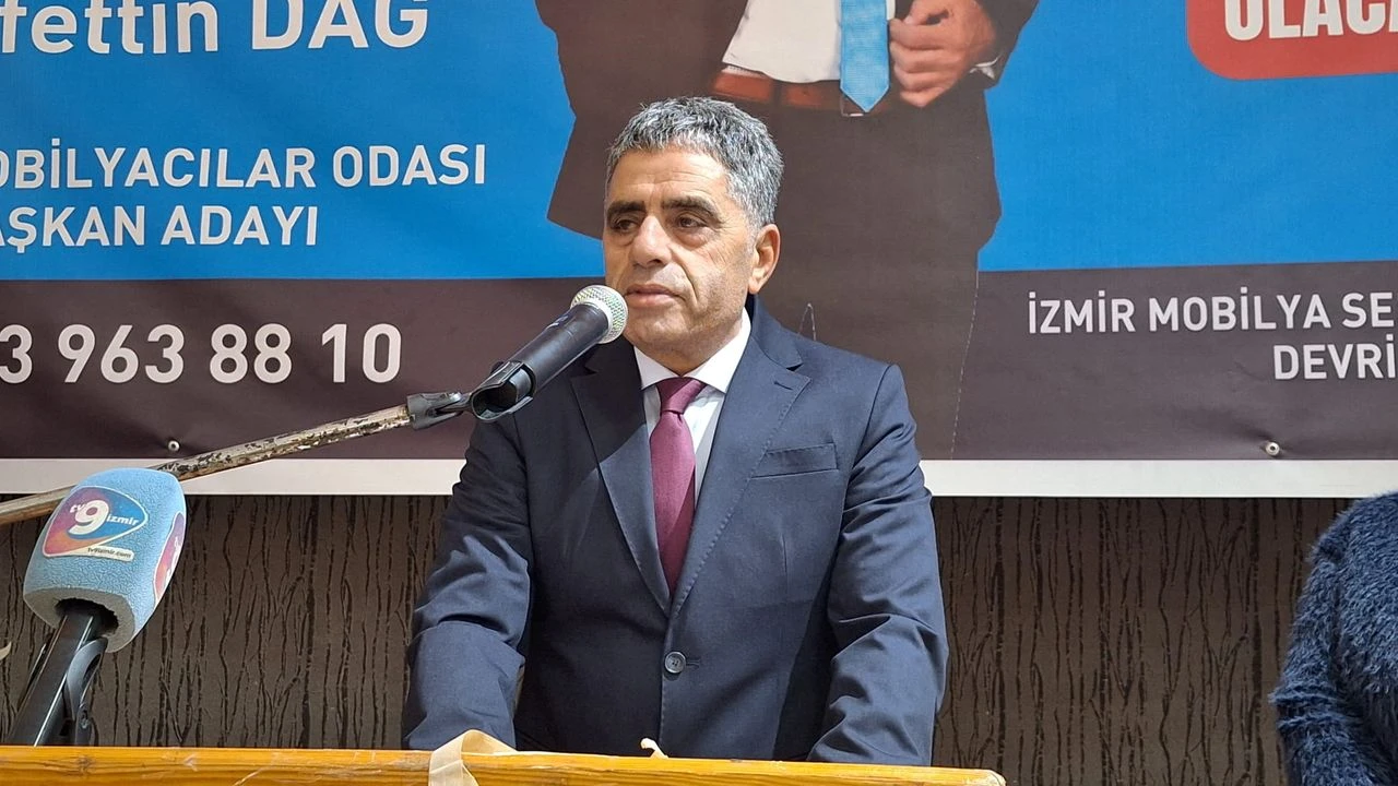 İzmir Mobilyacılar Odası Başkan Adayı Seyfettin Dağ, 15 Ocak 2026’daki