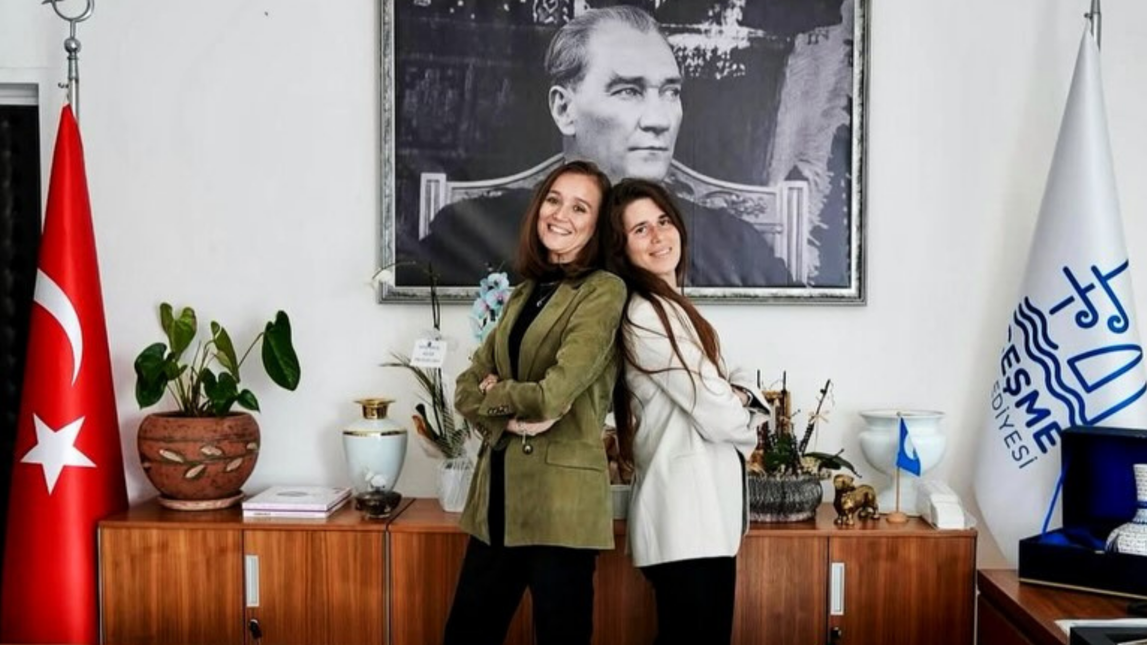 Çeşme Belediye Başkanı Lal Denizli, tedavi gören Gülşah Durbay için