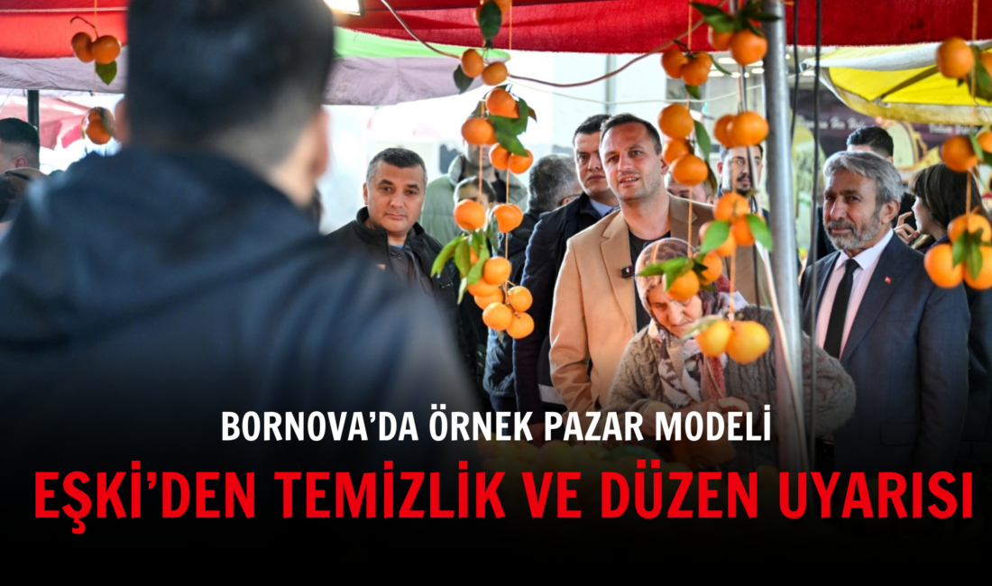 Bornova Belediye Başkanı Ömer Eşki,