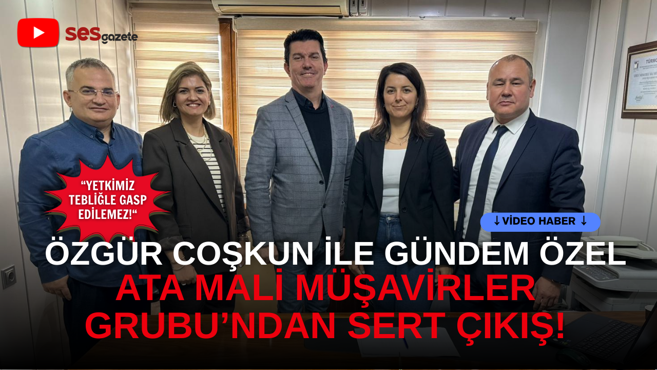 İzmir Ata Mali Müşavirler Grubu Başkanı Mehmet Ali Aslanata ile