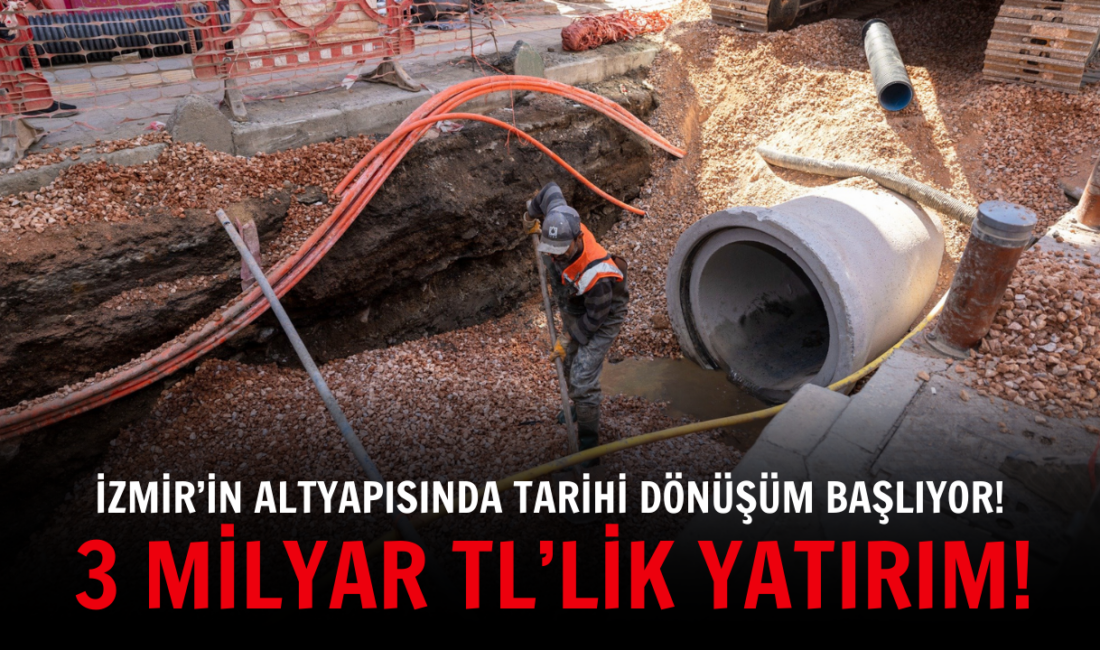 İZSU, TEFWER projesiyle Konak, Bayraklı