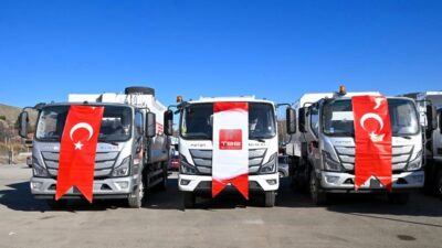 Türkiye Belediyeler Birliği’nin hibe programı kapsamında Seferihisar Belediyesi’ne kazandırılan çöp