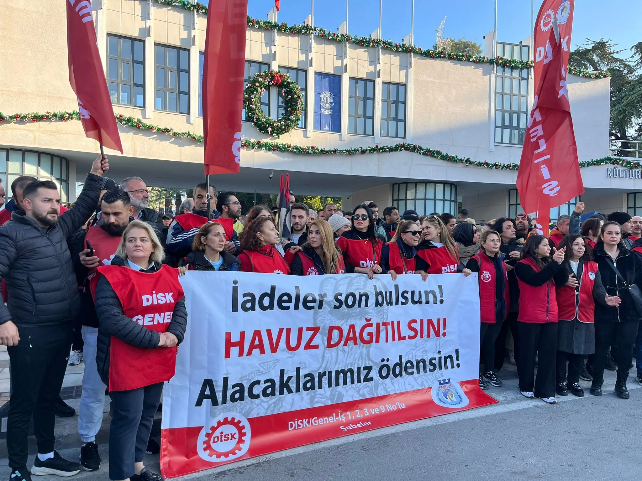 Eksik ödemeler ve şirkete iade krizinin büyümesi üzerine Genel-İş İzmir
