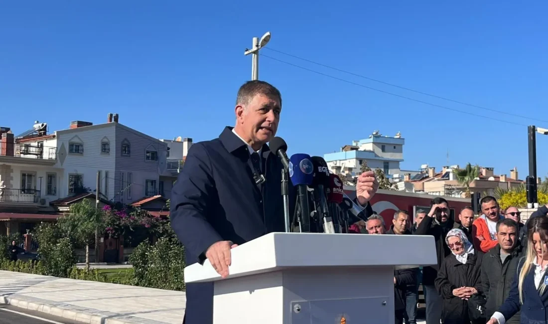 İzmir Büyükşehir Belediye Başkanı Cemil Tugay, 75. Yıl Cumhuriyet Bulvarı