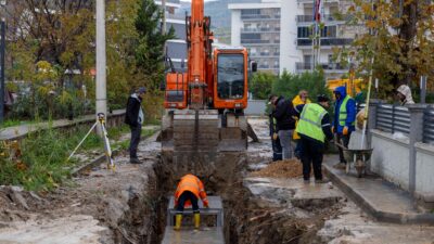 İzmir Büyükşehir Belediyesi, Çiğli Balatçık Mahallesi’nde yağışlı dönemlerde yaşanan su