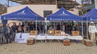 İzmir Büyükşehir Belediyesi, orman yangınları, sel ve kuraklıktan etkilenen arıcılara