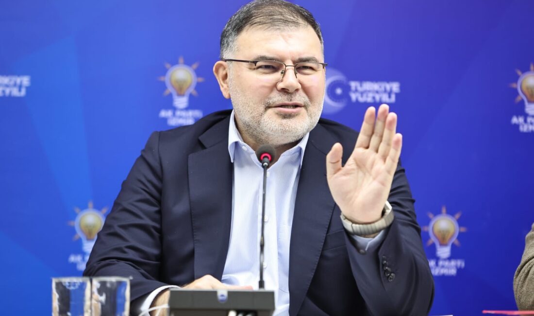 AK Parti İzmir İl Başkanı Bilal Saygılı, depreme dayanıksız olduğu