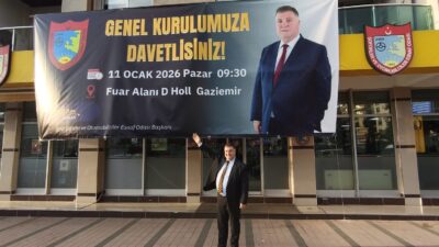 İzmir Şoförler ve Otomobilciler Esnaf Odası’nın 11 Ocak’taki genel kurulunda