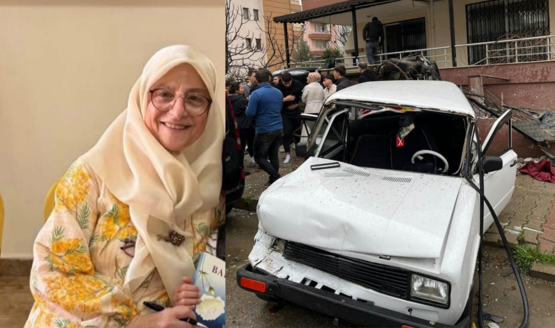 İzmir’in Ödemiş ilçesinde kontrolden çıkan otomobilin park halindeki araçlara çarpıp